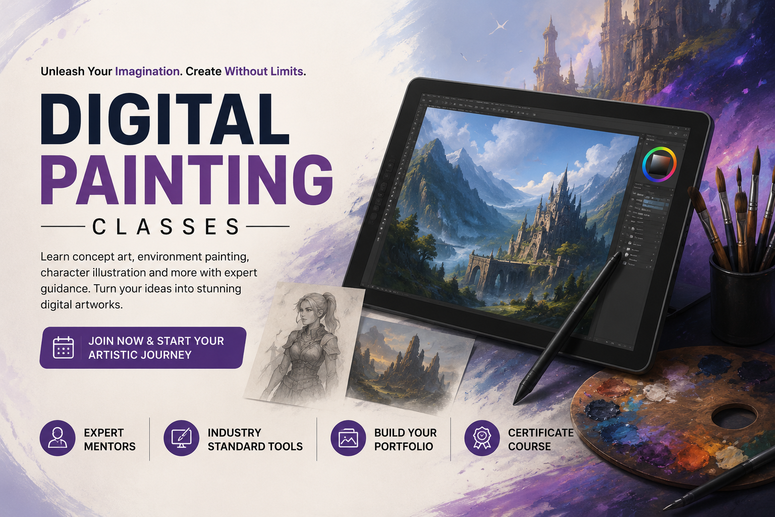 Digital Painting Classes Bangalore